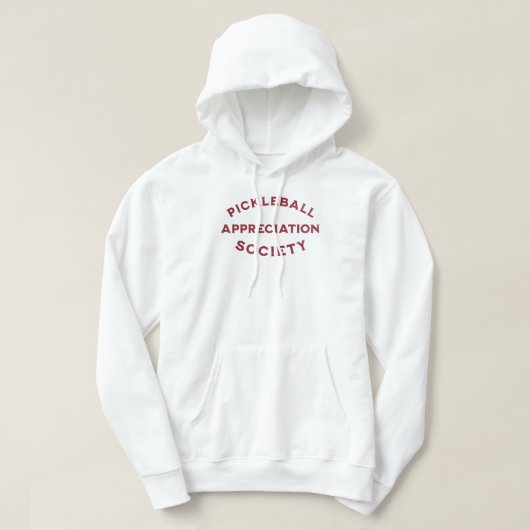 Funny Pickleball Sprichwort Hoodie (Design vorne)
