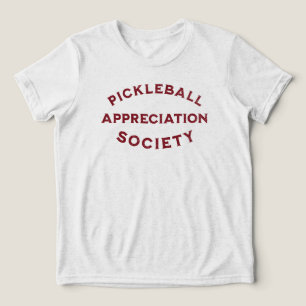 Funny Pickleball Sprichwort Tri-Blend Shirt