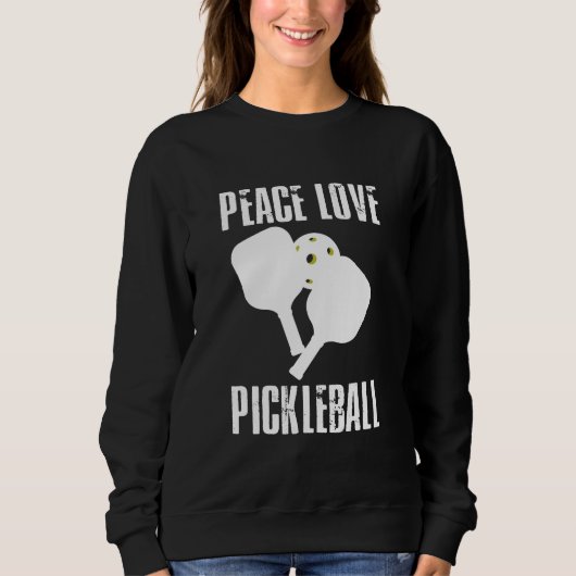 Funny Pickleball Sweatshirt (Vorderseite)