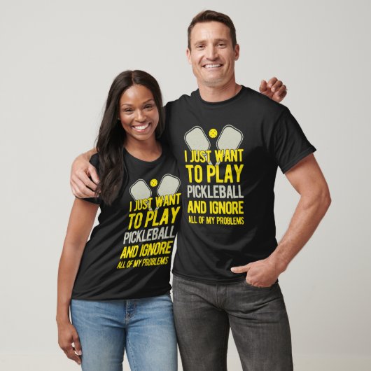 Funny Pickleball T-Shirt (Unisex)