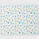 Funny Pickleball Talk Geschenkpapier (Flach)