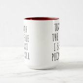 Funny Pickleball Tasse (Zentrum)