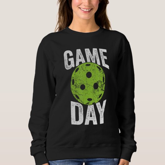Funny Pickleball Team Closing Game Day Sweatshirt (Vorderseite)