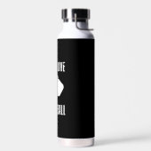 Funny Pickleball Trinkflasche (Links)