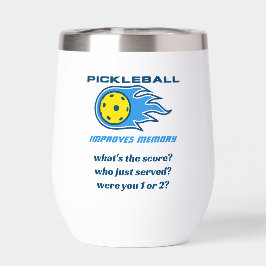 FUNNY Pickleball verbessert Gedächtniswasserflasch