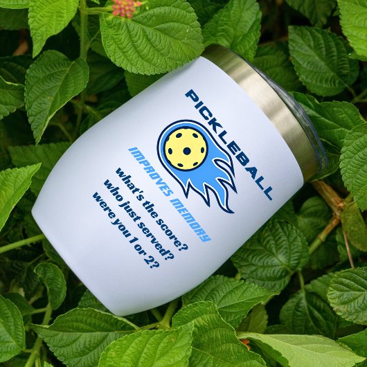 FUNNY Pickleball verbessert Gedächtniswasserflasch