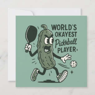 Funny Pickleball World's schickste Pickleball Play Karte