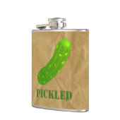 Funny Pickled Flask Flachmann (Links)