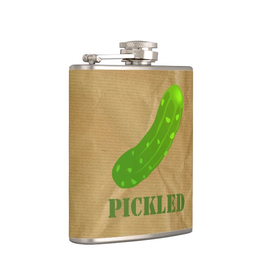 Funny Pickled Flask Flachmann (Rechts)