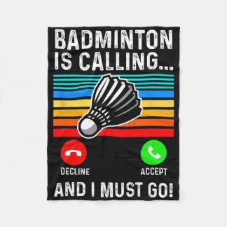 Funny Picklell Dminton Shuttle Fleecedecke