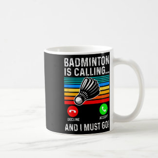 Funny Picklell Dminton Shuttle Kaffeetasse