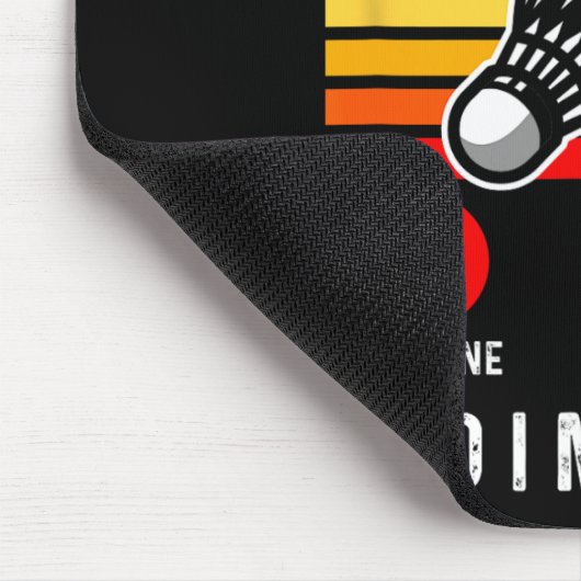 Funny Picklell Dminton Shuttle Mousepad (Ecke)