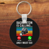 Funny Picklell Dminton Shuttle Schlüsselanhänger (Vorderseite)