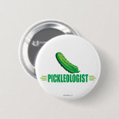 Funny Pickleologin Button (Vorne & Hinten)