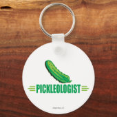 Funny Pickleologist Schlüsselanhänger (Vorderseite)