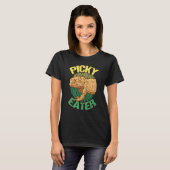 Funny Picky Eater Bartded Dragon T-Shirt (Vorne ganz)