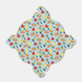 Funny Picnic Food Pattern Geschenkschachtel (Ungefaltet)