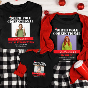 Funny Picture Matching Familie Weihnachten Pajama T-Shirt