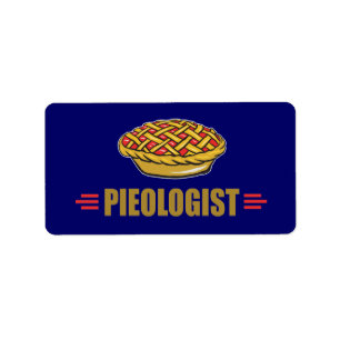 Funny Pie Adressaufkleber