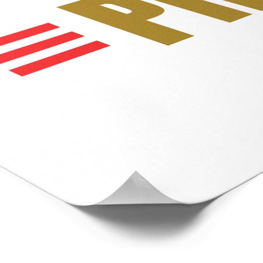 Funny Pie Poster (Ecke)