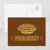 Funny Pie Postkarte (Vorne/Hinten)