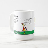 Funny Pied Piper's Brother Kaffeetasse (Vorderseite Links)