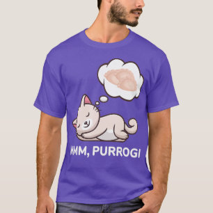 Funny Pierogi Cat Polnisches Essen Polen Polska T-Shirt