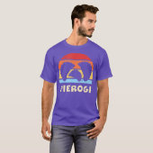 Funny Pierogi Vintag Polen Kulturerbe Geschenk T-Shirt (Vorne ganz)