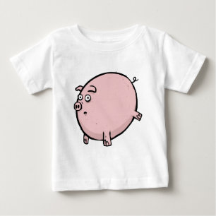 Funny Pig Baby Tshirt Geschenk