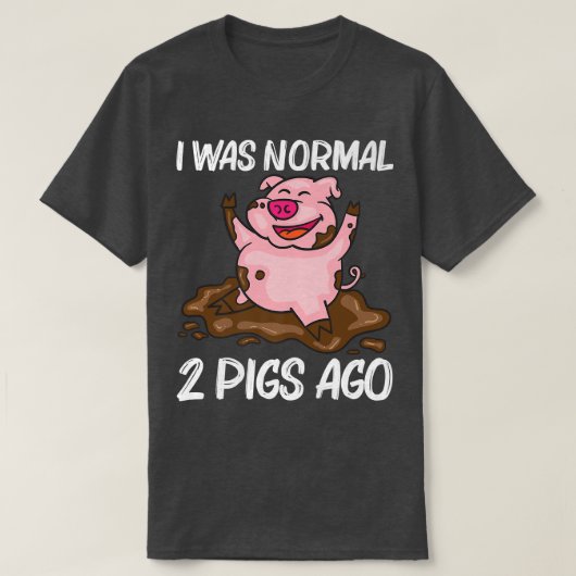Funny Pig Design für Männer Frauen Hog Bauer Farm T-Shirt (Design vorne)