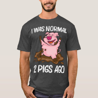 Funny Pig Design für Männer Frauen Hog Bauer Farm  T-Shirt