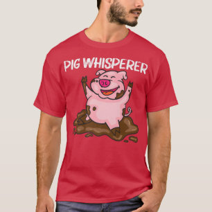 Funny Pig Design für Männer Frauen Hog Bauer Farm T-Shirt