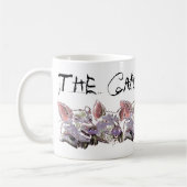 Funny Pig | Die Gang sagt Hallo Kaffeetasse (Links)