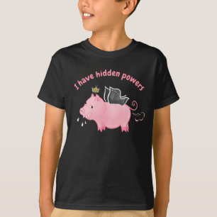 Funny Pig Fairy Cartoon - Niedliche Schweinzaubere T-Shirt