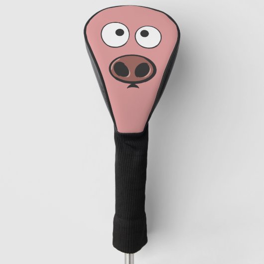 Funny Pig Golf Headcover (Vorderseite)