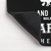 Funny Pig Hühnerkuh Geschichte von Grillen Master Mousepad (Ecke)