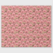 Funny Pig in Overalls Geschenkpapier (Flach)