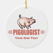 Funny Pig Lago Keramikornament (Hinten)