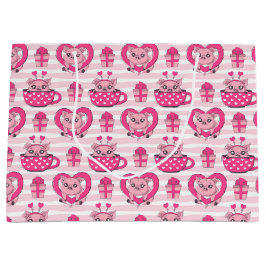 Funny Pig Liebe Puff Große Geschenktüte