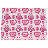 Funny Pig Liebe Puff Große Geschenktüte (Rückseite)