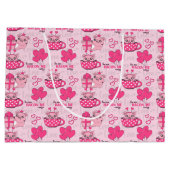 Funny Pig Liebe Puff Große Geschenktüte (Rückseite)