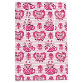 Funny Pig Liebe Puff Mittlere Geschenktüte