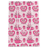 Funny Pig Liebe Puff Mittlere Geschenktüte (Rückseite)