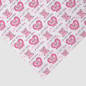 Funny Pig Liebe Puff Seidenpapier (Detail)