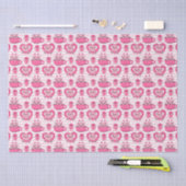 Funny Pig Liebe Puff Seidenpapier (Handwerk)