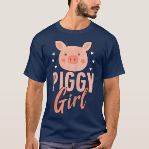 Funny Pig Lover Grafik für Frauen Mädchen Kinder S T-Shirt