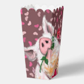 Funny Pig Popcorn Boxes Geschenkschachtel (Vorderseite)