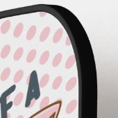 Funny Pig Pun Pickleball Schläger (Linke Seite)