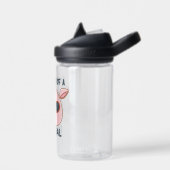 Funny Pig Pun Trinkflasche (Links)