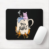Funny Pig Spit Roast Grillen Party Grill Master Ge Mousepad (Mit Mouse)